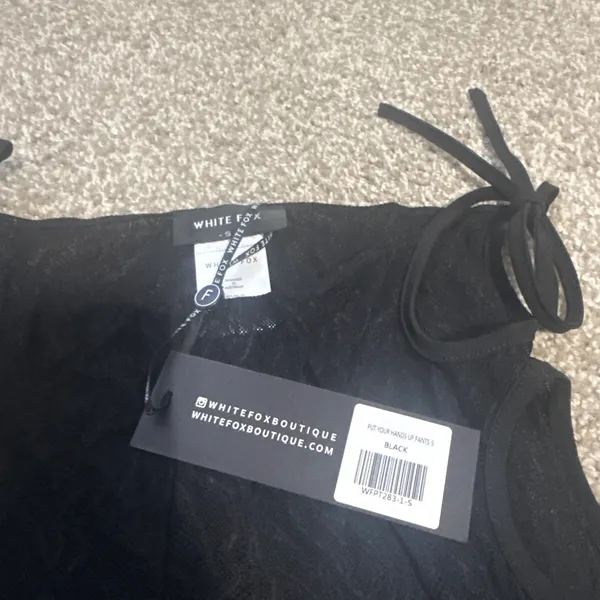 Nwt white fox mesh pants  - Image 3