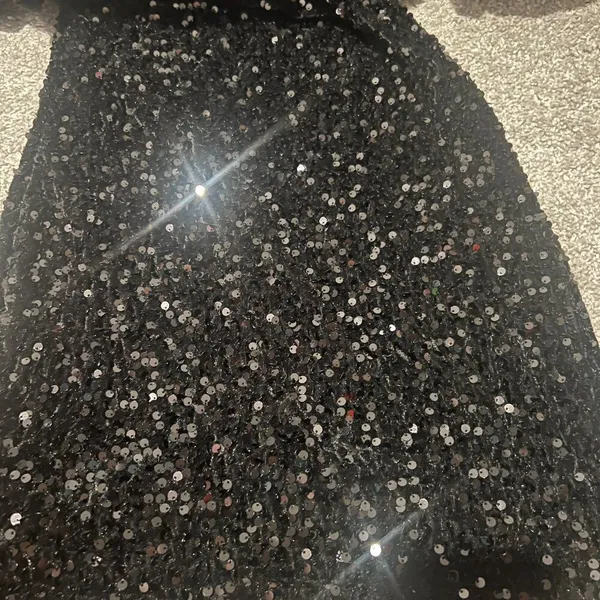 DO+BE Women's sequin mini Dress Black Size S‎ - Image 8