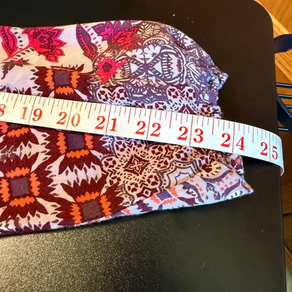 Knox Rose Large Purple Red Boho Patchwork Crochet Lace High Low‎ Dress - Image 6