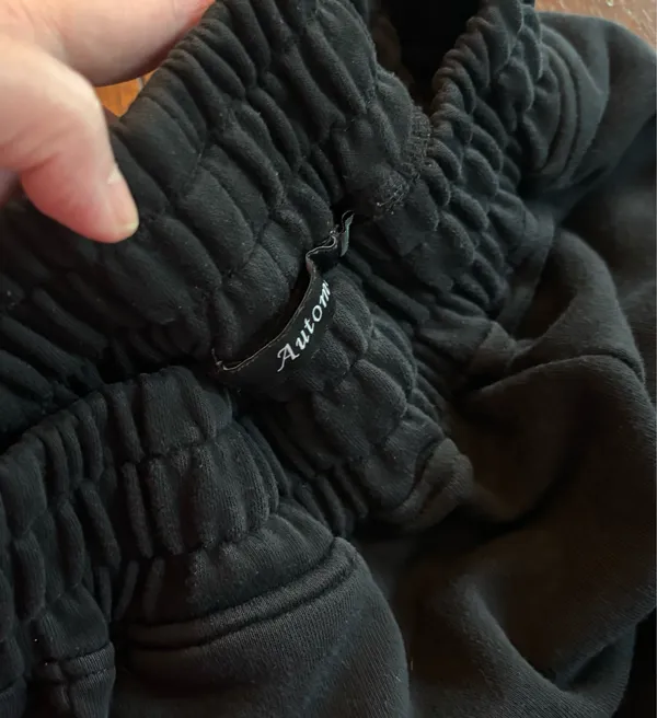 Jogger Sweatpants Black Size M - Image 3