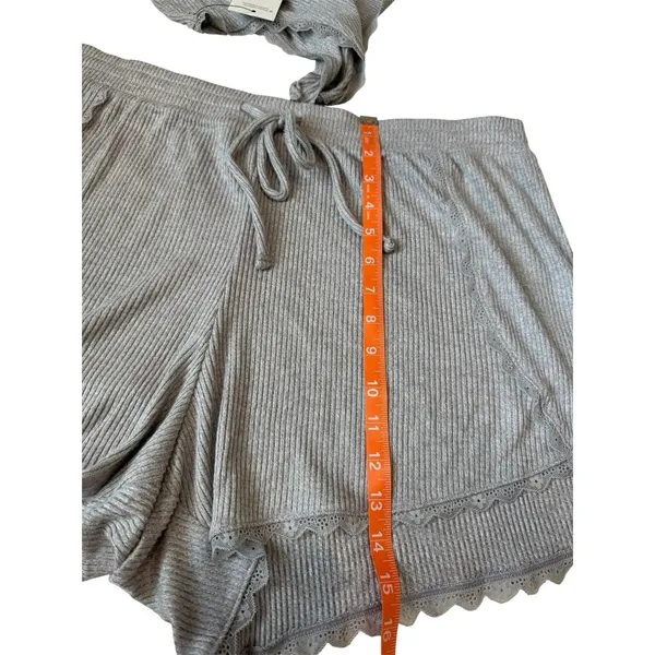 Sonoma Goods Pajama Sleep Set L/XXL Rib Tank Top And Pajama Shorts Women's - Image 15