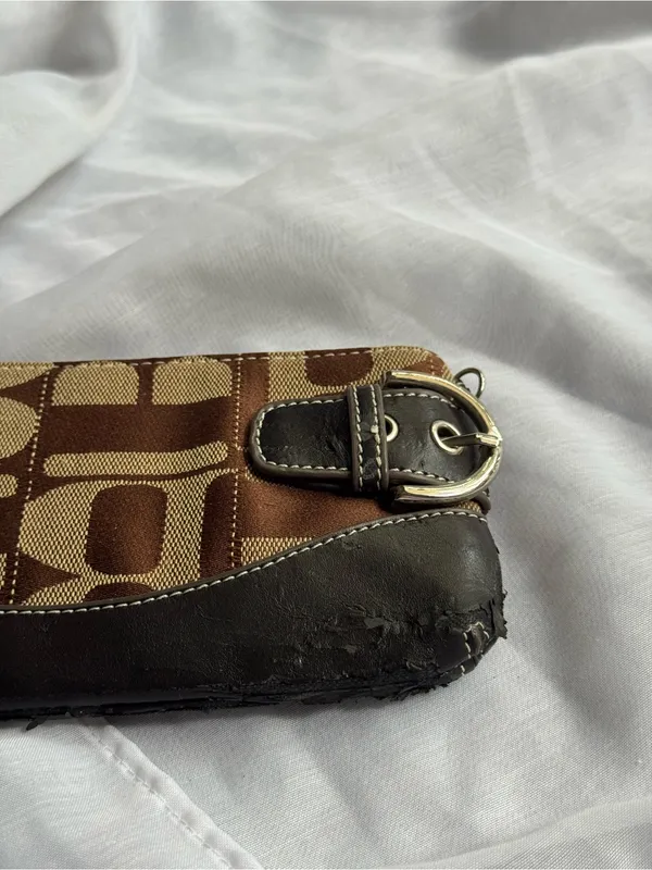 Vintage Y2K Wallet Brown - Image 6