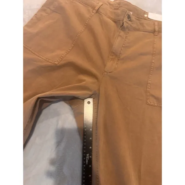 Old Navy Sky High Straight Sisal Pants Size 24 NWT - Image 4