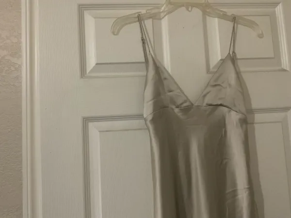 NWIT Zara satin maxi dress size small tts length approx 52” - Image 2