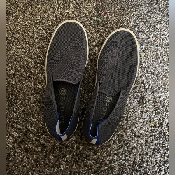 Rothy’s Original Slip On Sneaker Size 8.5 in grey‎ - Image 3