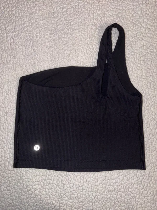 Lululemon Ribbed Nulu Asymmetrical Yoga Tank - Image 4