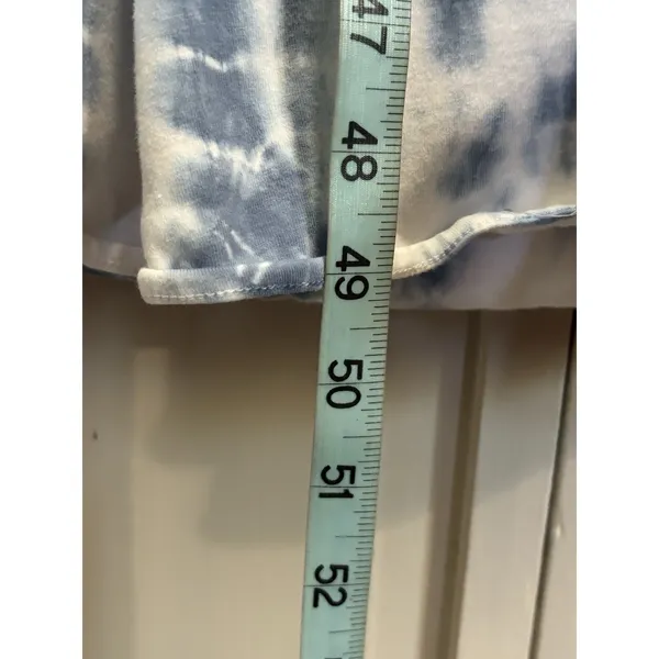 Lauren Ralph Lauren Strapless‎ Tie Dye Long Dress Fit Flare Size Large Elastic - Image 3