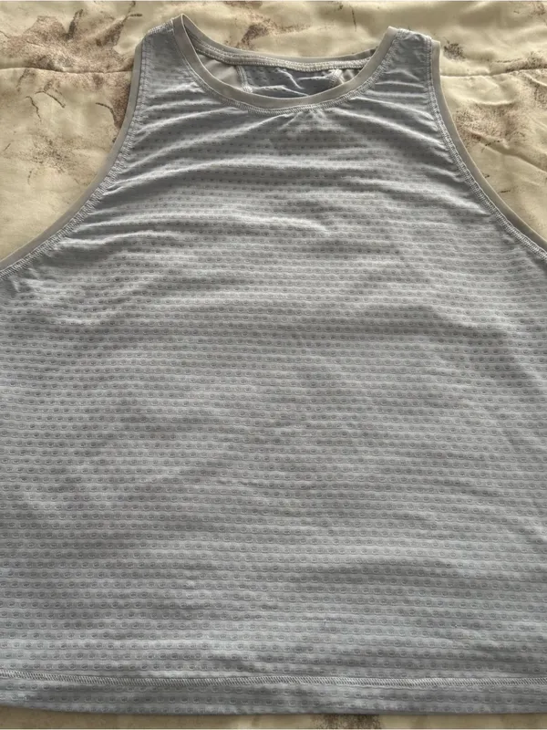 MAS Intimates Light Blue raceback Sleeveless Athletic Tank Top size S athleisure - Image 12