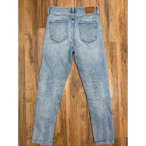 Denim Forum Aritzia High Rise Straight Jeans Light Wash Size‎ 28 - Image 2
