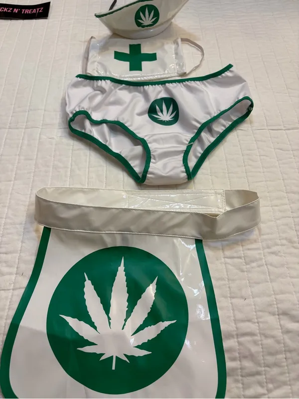 Dollskill HIGHLY CONTAGIOUS NURSE COSTUME weed nurse . NWT - Image 7