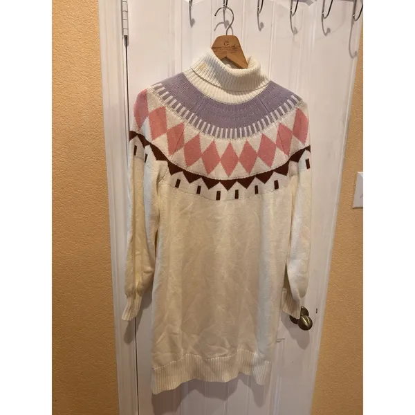 Free Assembly Jersey Dress Size L Pink Size L - Image 11