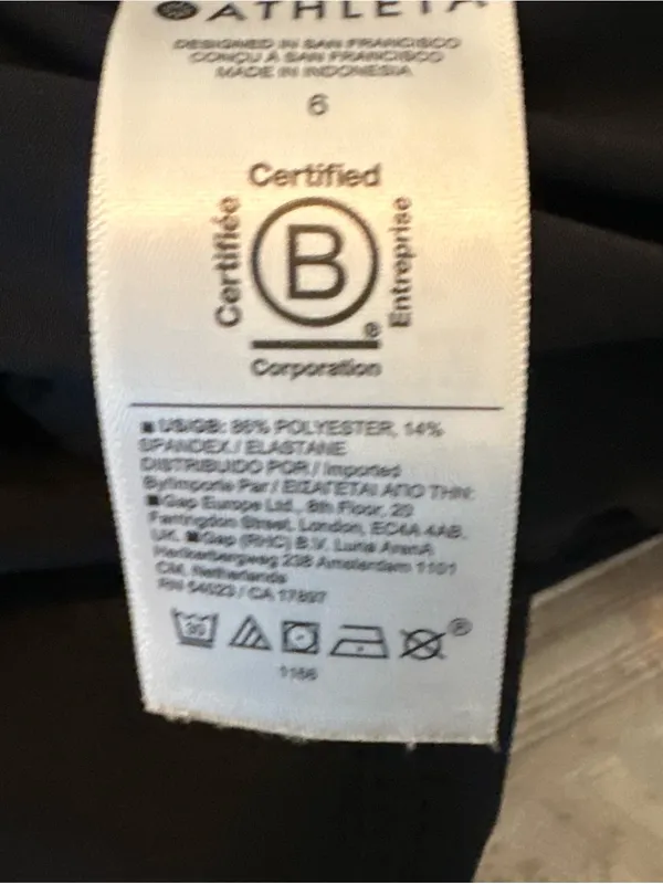 Athleta Black High-Rise Performance Leggings - Image 4