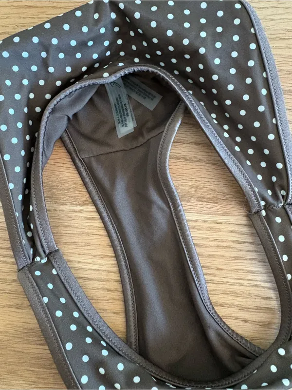 Polka Dot Brown Bikini Set - Women's Swim - Image 4