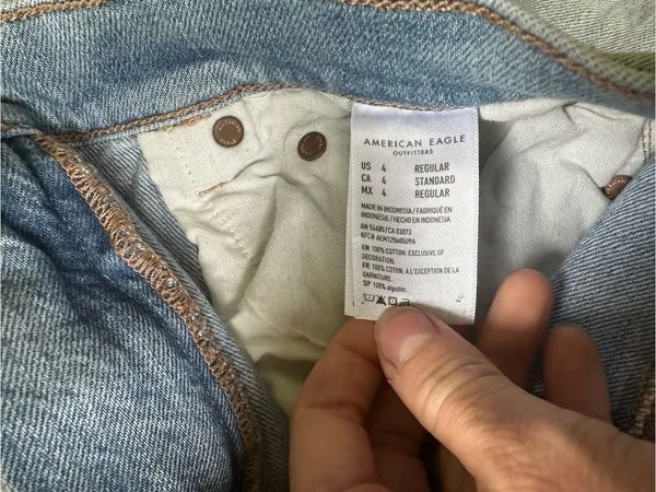 American Eagle high waist Baggy jeans 4 - Image 4