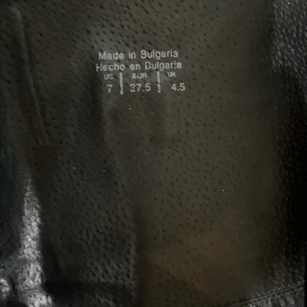 Aldo Black Leather Knee-High Boots sz 7 - Image 11