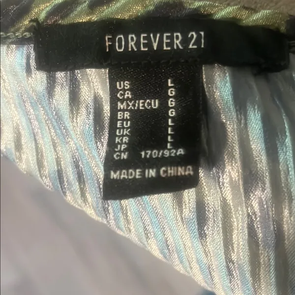 Forever 21 Green Slip Midi Dress Spaghetti Strap - Image 9
