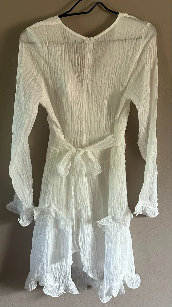 Macaron Dress White Size M - Image 3