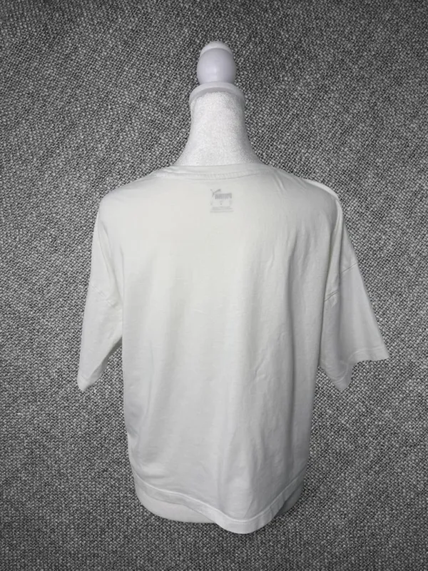 Puma White Graphic Logo T‑Shirt Size XS - Image 8