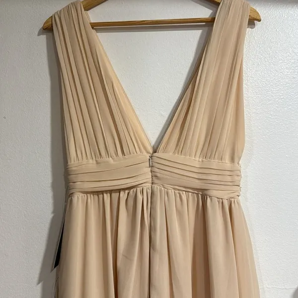 LULUS Heavenly Hues Cream Maxi Dress NWT - Image 5