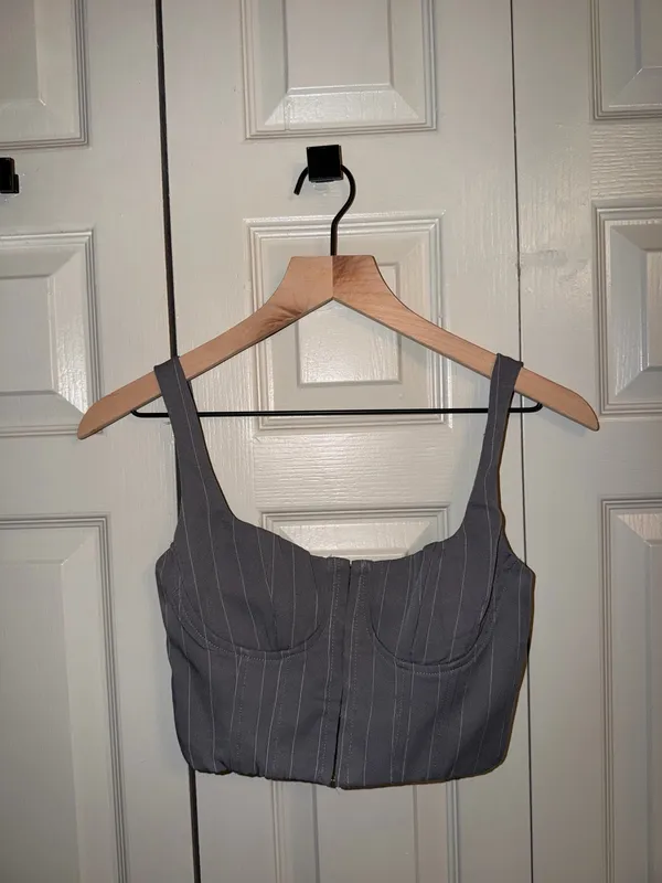 Princess Polly Pinstripe Corset - Image 2