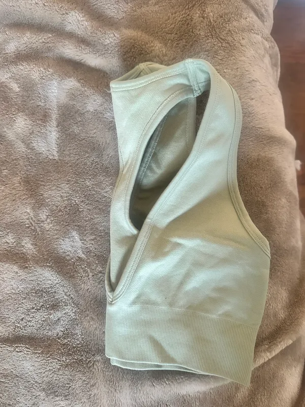 CSB green Isabelle mathers seemless bra - Image 5