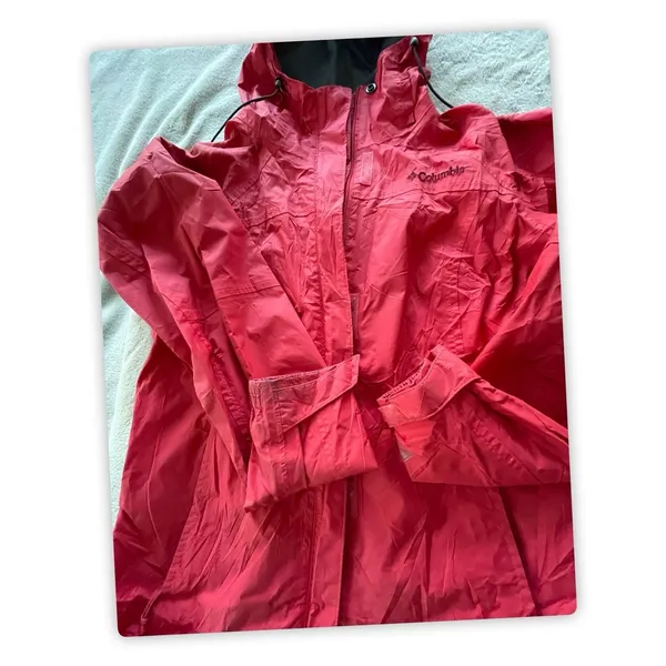 Columbia hooded‎ women windbreaker jacket, Size: S - Image 9