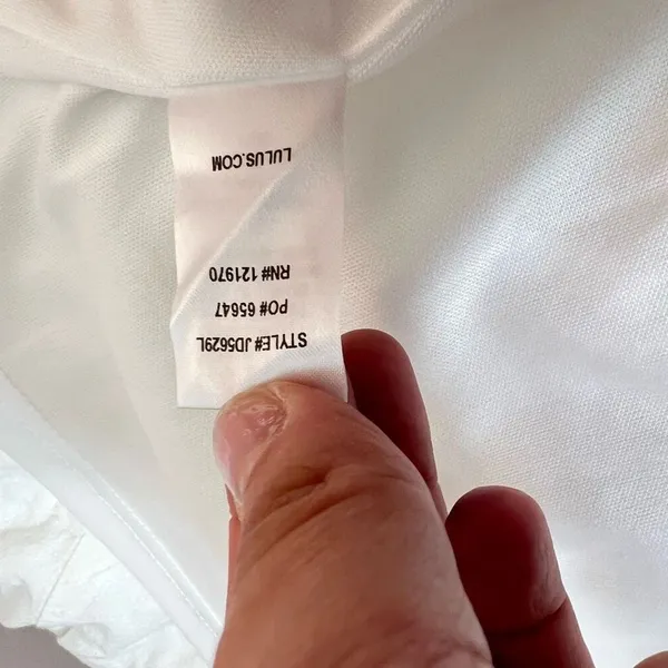 Lulu’s I've Got Love White Off-the-Shoulder Midi Dress size medium - Image 14