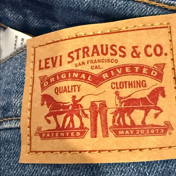 Levi's Wedge Straight Blue Women's Jeans - Image 14