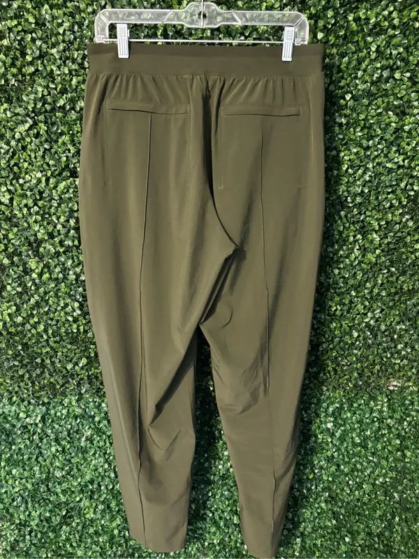 Athleta Olive Green Vienna Slim Pants Sz 8 - Image 4