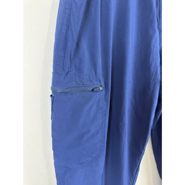FIGS Yola FREEx Lined Scrub Pants Women’s XL High Waist Navy Blue Medical - Image 4