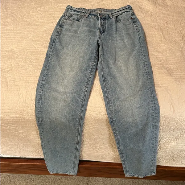 American Eagle Outfitters Light Blue Denim Jeans - Image 5