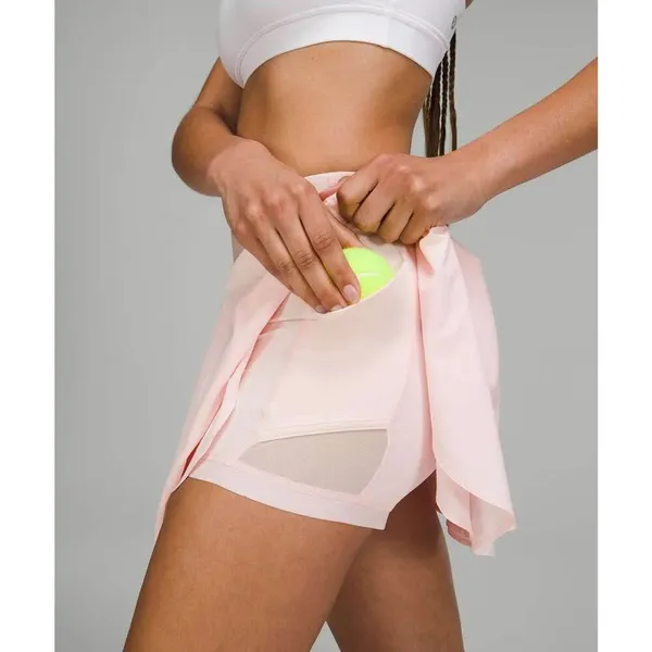 Lululemon Court Rival High-Rise Skirt Strawberry Milkshake Size 14 - Image 3