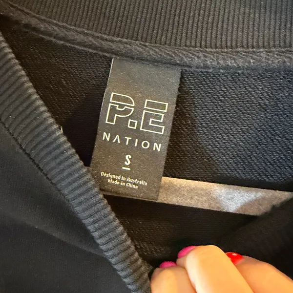 P.E. Nation - Heada up organic cotton sweatshirt. Size small! - Image 3