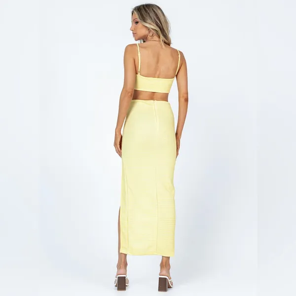 Princess Polly Ellyana Set in Yellow Size 6 New with tags - Image 5