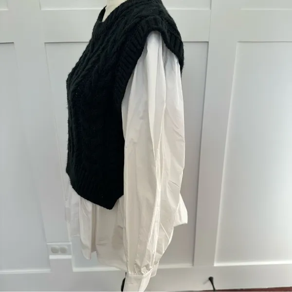 English Factory Cable Sweater - Image 4