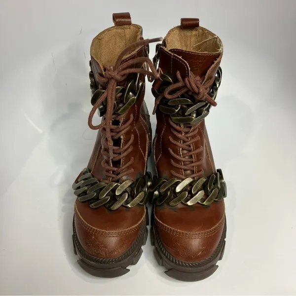 Kelsi Dagger Brooklyn Brave platform lug sole boots size 6‎ - Image 3