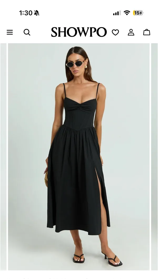 NWT SHOWPO Maddie dress size 16 - Image 2