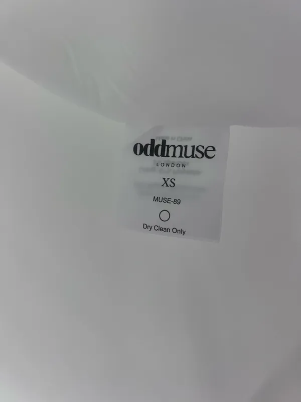 Odd Muse White Structured Mini Dress  - Image 5