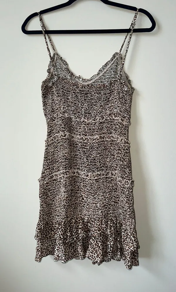 Olivaceous Ruched Bodycon Cami Dress - Image 2