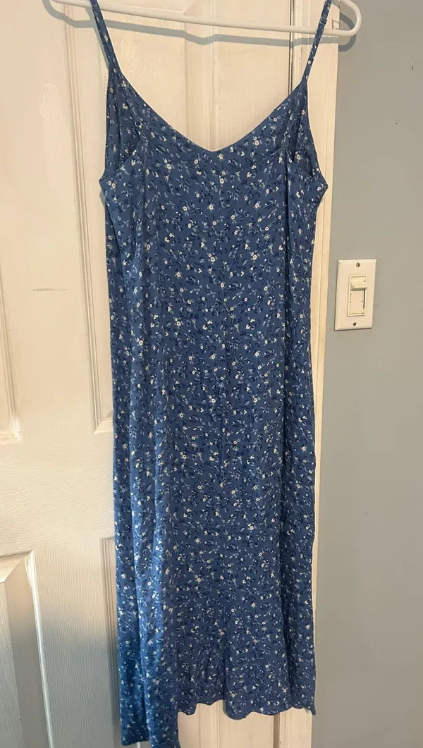 Reformation Blue Dress - Image 2