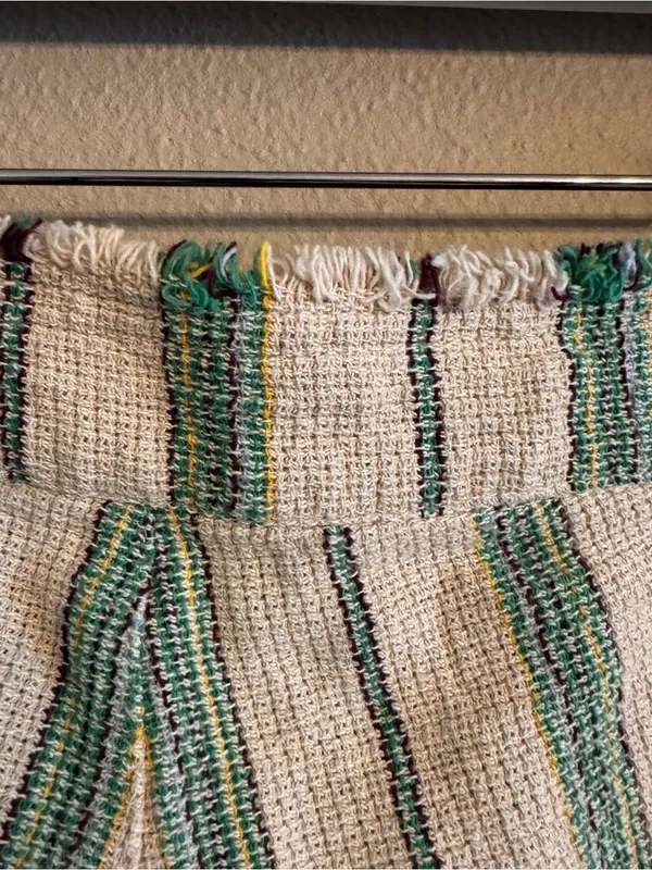 ZARA Boho Linen Beth Stripe Pants‎ - Image 4