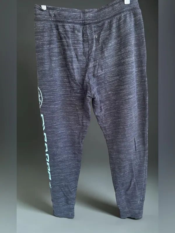 Victoria's Secret PINK black multi-logo skinny jogger sweatpants. - Image 12