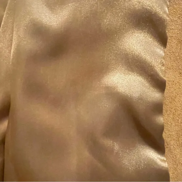 Terry Lewis Classic Luxuries Women's Tan Suede Jacket Lined GORGEOUS- Size L - Image 15