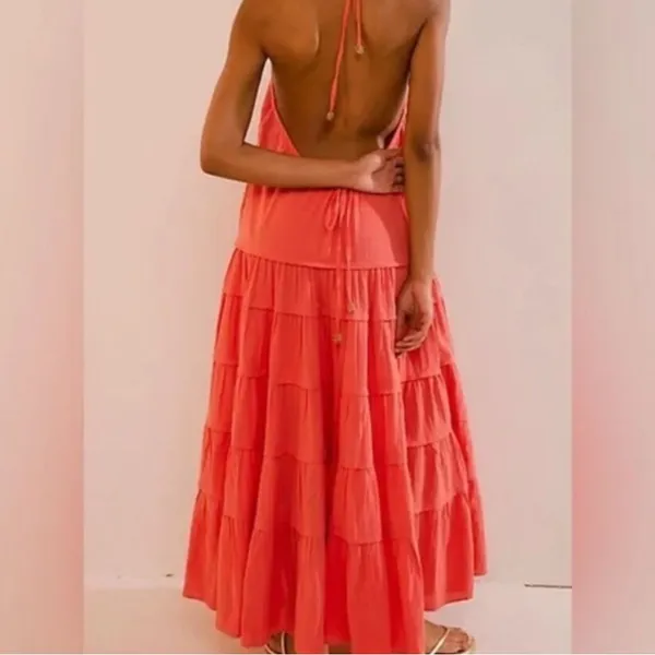 Free People Somewhere Sunny Drop Waist Maxi Dress - Image 2