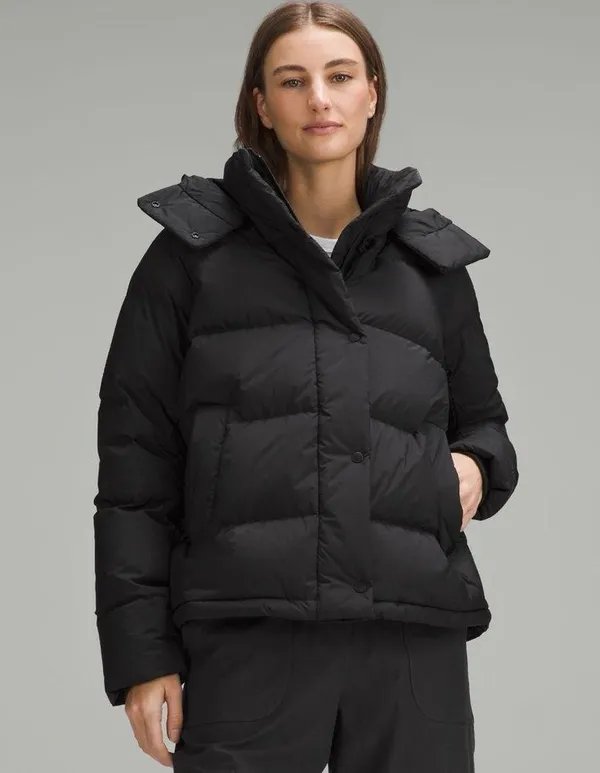 New Lululemon Women’s Puffer 600-Down Goose Down Fill Jacket Black Size 10 - Image 2
