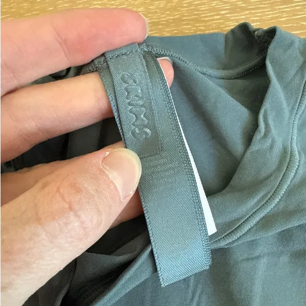 Skims Tee Crew Neck Short Sleeves Size S Grayish Green - Image 2