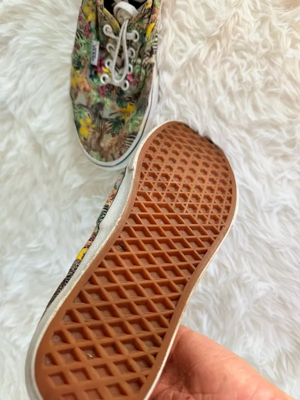 Vans Authentic Kenya Africa Jungle Safari Animal Print Sneakers - Image 3