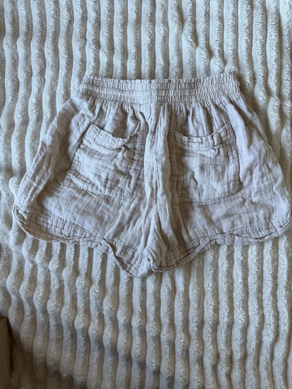 Aeropostale Tan Gauze Shorts - Image 2