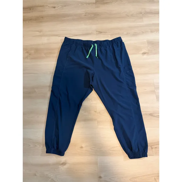 Carhartt Force Jogger Scrub Pants Blue 2XL Petite Women C52610 Cargo Workwear - Image 4