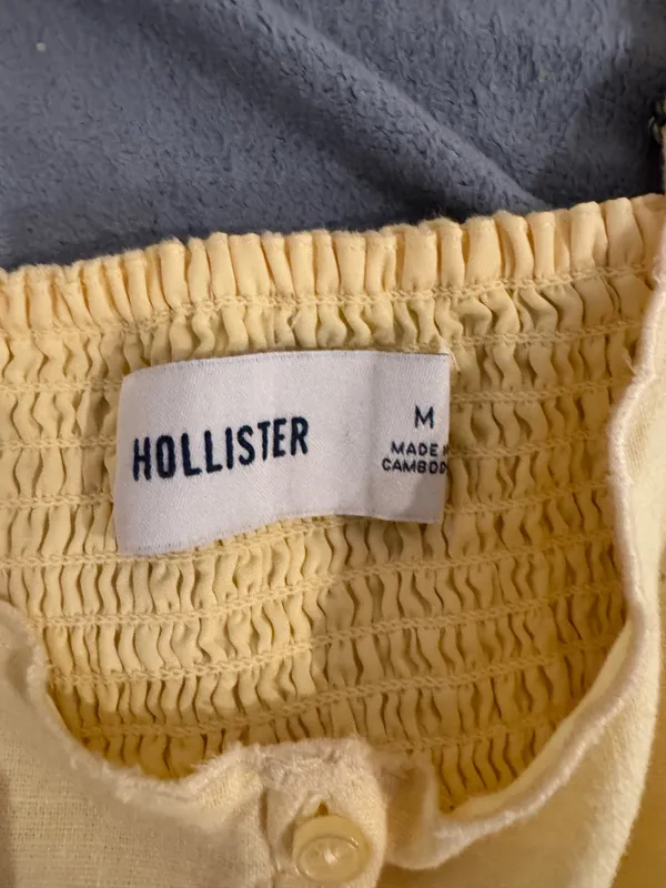 Yellow Hollister Top - Image 3